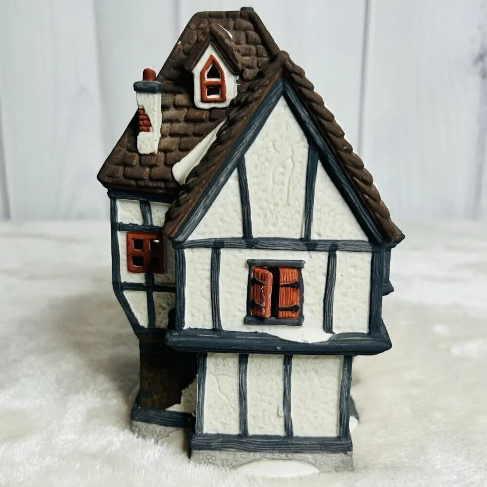 Dept 56 Tutbury Printer Heritage 1990 Dickens Village Series Retired Light NEW